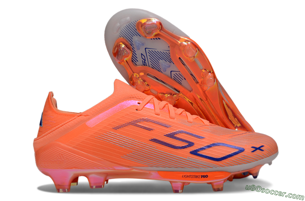 Adidas F50 Elite FG Firm Ground Soccer Cleats - Red/Blue/Silver 1