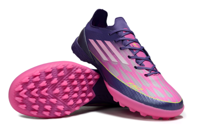 Adidas F50 Elite TF Artificial Turf Soccer Shoes - Pink/Purple/Yellow