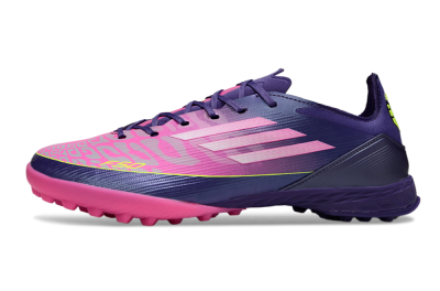 Adidas F50 Elite TF Artificial Turf Soccer Shoes - Pink/Purple/Yellow