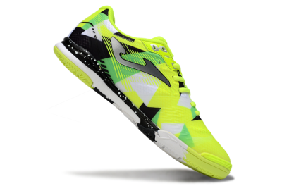 Joma Top Flex IC Indoor & Futsal Soccer Shoes - Yellow/Silver/Black