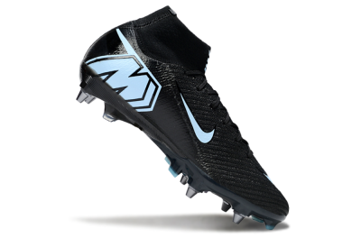 Nike Air Zoom Mercurial Superfly 10 Elite SG Soft Ground Soccer Cleats - Black/Jade