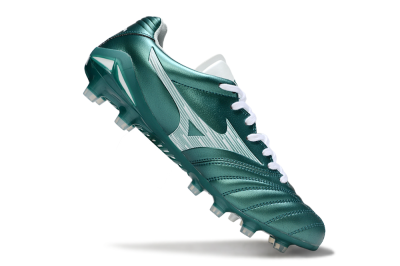 Mizuno Morelia Neo 4 FG Firm Ground Soccer Cleats - Green/White