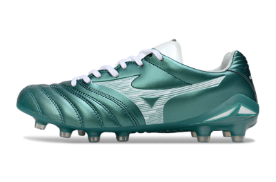 Mizuno Morelia Neo 4 FG Firm Ground Soccer Cleats - Green/White