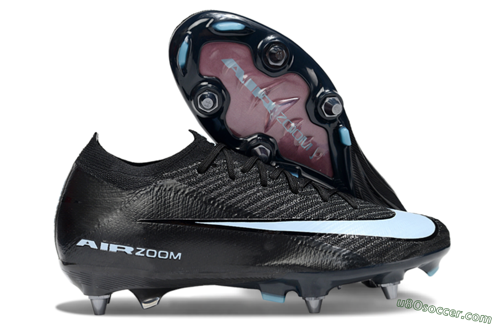 Nike Air Zoom Mercurial Vapor 16 Elite SG Soft Ground Soccer Cleats - Black/Jade 1