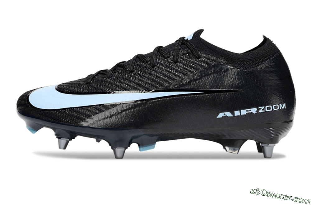 Nike Air Zoom Mercurial Vapor 16 Elite SG Soft Ground Soccer Cleats - Black/Jade 2