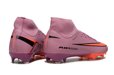 Nike Air Zoom Mercurial Superfly 10 Academy FG Firm Ground Soccer Cleats - Red/Black/White