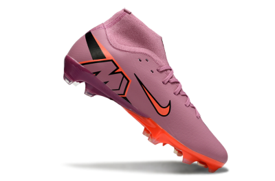 Nike Air Zoom Mercurial Superfly 10 Academy FG Firm Ground Soccer Cleats - Red/Black/White