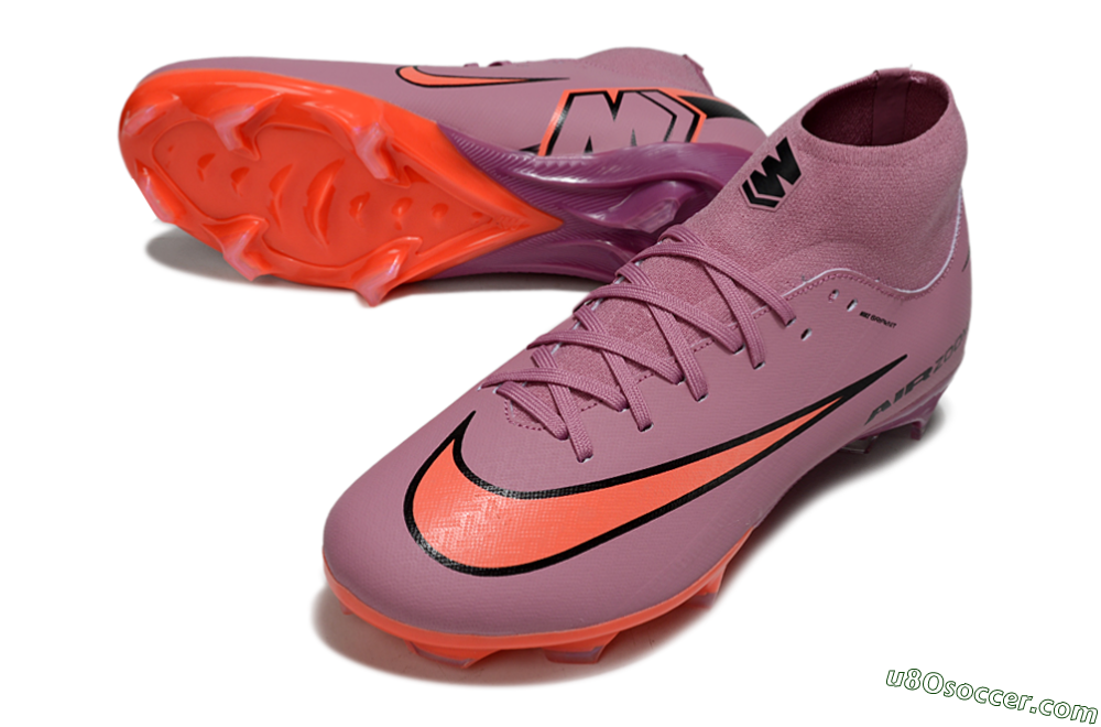 Nike Air Zoom Mercurial Superfly 10 Academy FG Firm Ground Soccer Cleats - Red/Black/White 3