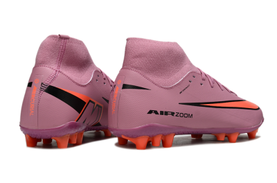 Nike Air Zoom Mercurial Superfly 10 Academy AG Artificial Grass Soccer Cleats - Red/Black/White