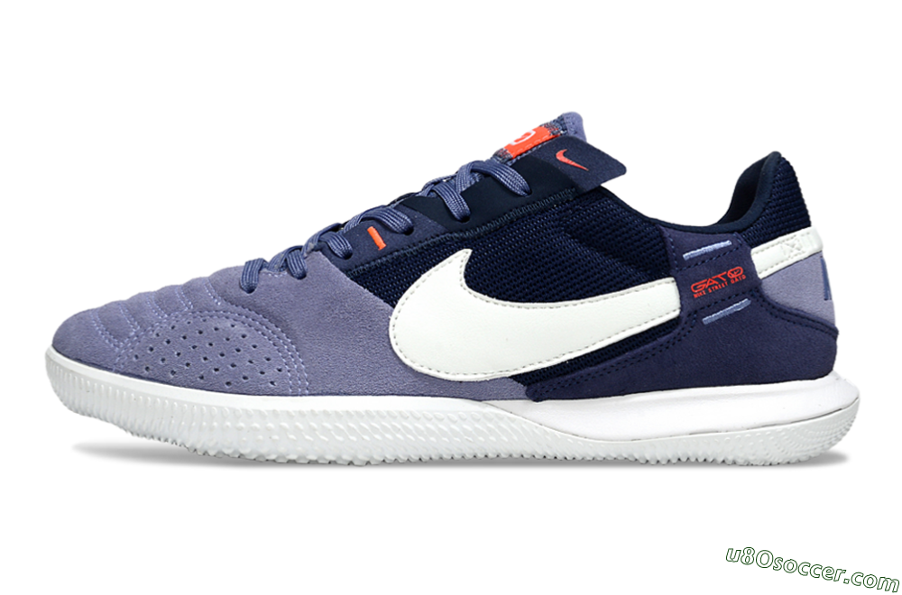 Nike Street Gato IC Indoor & Futsal Soccer Shoes - Purple/Blue/White 2