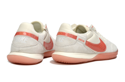 Nike Street Gato IC Indoor & Futsal Soccer Shoes - Beige/Grey/Red