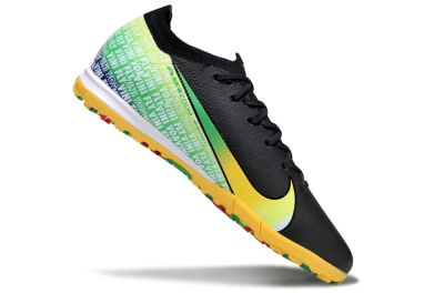 Nike Air Zoom Mercurial Vapor 16 Elite TF Artificial Turf Soccer Shoes - Black/Yellow/Red