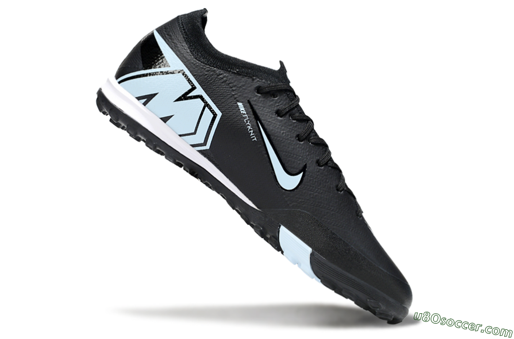 Nike Air Zoom Mercurial Vapor 16 Elite TF Artificial Turf Soccer Shoes - Black/Jade/White 4