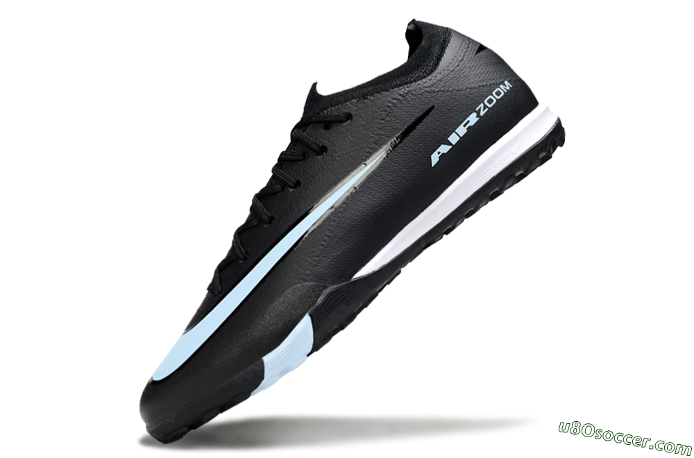 Nike Air Zoom Mercurial Vapor 16 Elite TF Artificial Turf Soccer Shoes - Black/Jade/White 5