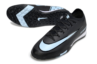 Nike Air Zoom Mercurial Vapor 16 Elite TF Artificial Turf Soccer Shoes - Black/Jade/White