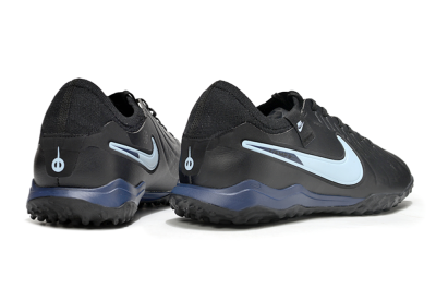 Nike Tiempo Legend 10 Pro TF Artificial Turf Soccer Shoes - Black/Jade/Blue
