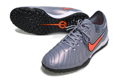 Nike Tiempo Legend 10 Pro TF Artificial Turf Soccer Shoes - Blue/Jade/Red