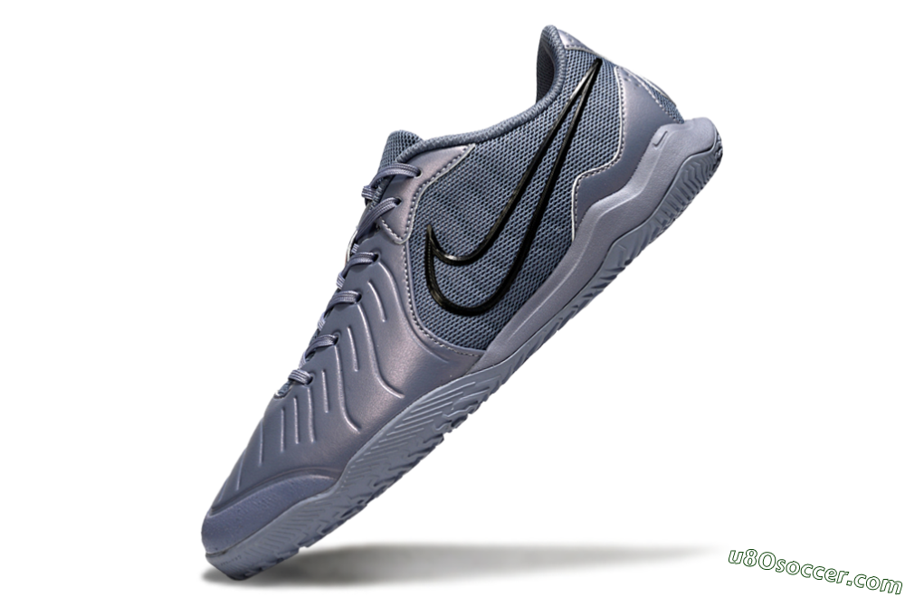 Nike Tiempo Legend 10 Academy IC Indoor & Futsal Soccer Shoes - Blue/Black/Jade 5