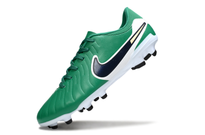 Nike Tiempo Legend 10 Academy FG Firm Ground Soccer Cleats - Green/Blue/Yellow