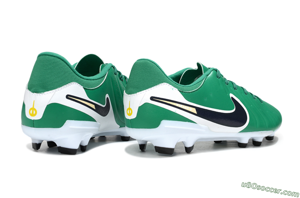 Nike Tiempo Legend 10 Academy FG Soccer Cleats - Green/Blue