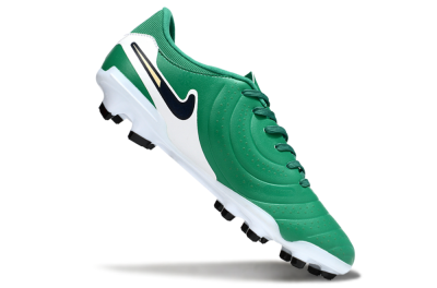 Nike Tiempo Legend 10 Academy FG Firm Ground Soccer Cleats - Green/Blue/Yellow