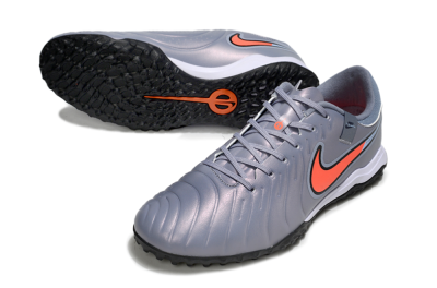 Nike Tiempo Legend 10 Academy TF Artificial Turf Soccer Shoes - Blue/Jade/Red