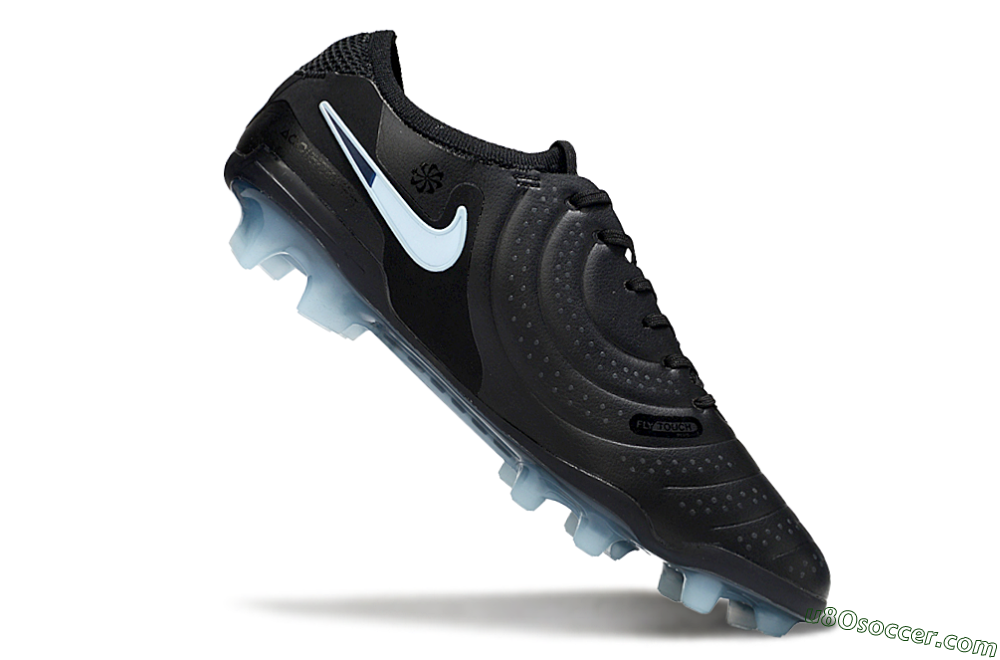 Nike Tiempo Legend 10 Elite FG Firm Ground Soccer Cleats - Black/Jade 4