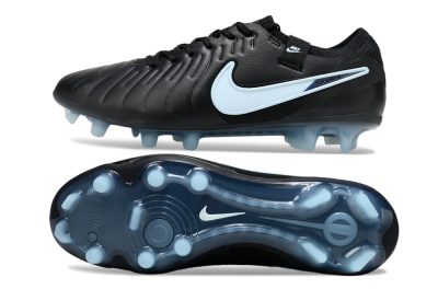 Nike Tiempo Legend 10 Elite FG Firm Ground Soccer Cleats - Black/Jade