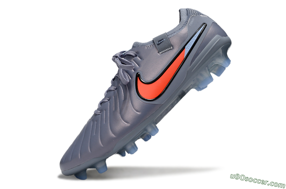 Nike Tiempo Legend 10 Elite FG Firm Ground Soccer Cleats - Blue/Jade/Red 5