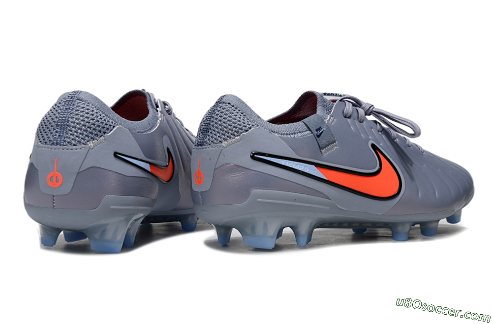 Nike Tiempo Legend 10 Elite FG Firm Ground Soccer Cleats - Blue/Jade/Red 6