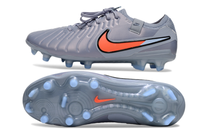 Nike Tiempo Legend 10 Elite FG Firm Ground Soccer Cleats - Blue/Jade/Red