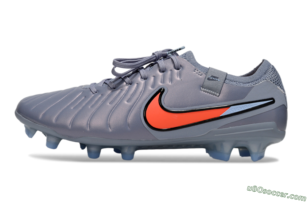 Nike Tiempo Legend 10 Elite FG Firm Ground Soccer Cleats - Blue/Jade/Red 2
