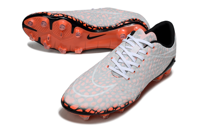 Nike Hypervenom Phantom RGN SE FG Firm Ground Soccer Cleats - Grey/Red/Black