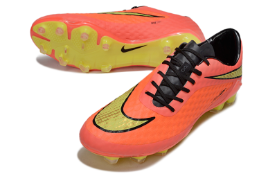Nike Hypervenom Phantom FG Firm Ground Soccer Cleats - Red/Yellow/Black