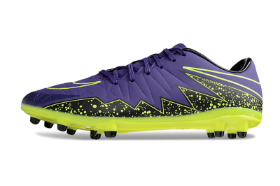 Nike Hypervenom Phantom II FG Firm Ground Soccer Cleats - Blue/Black/Yellow