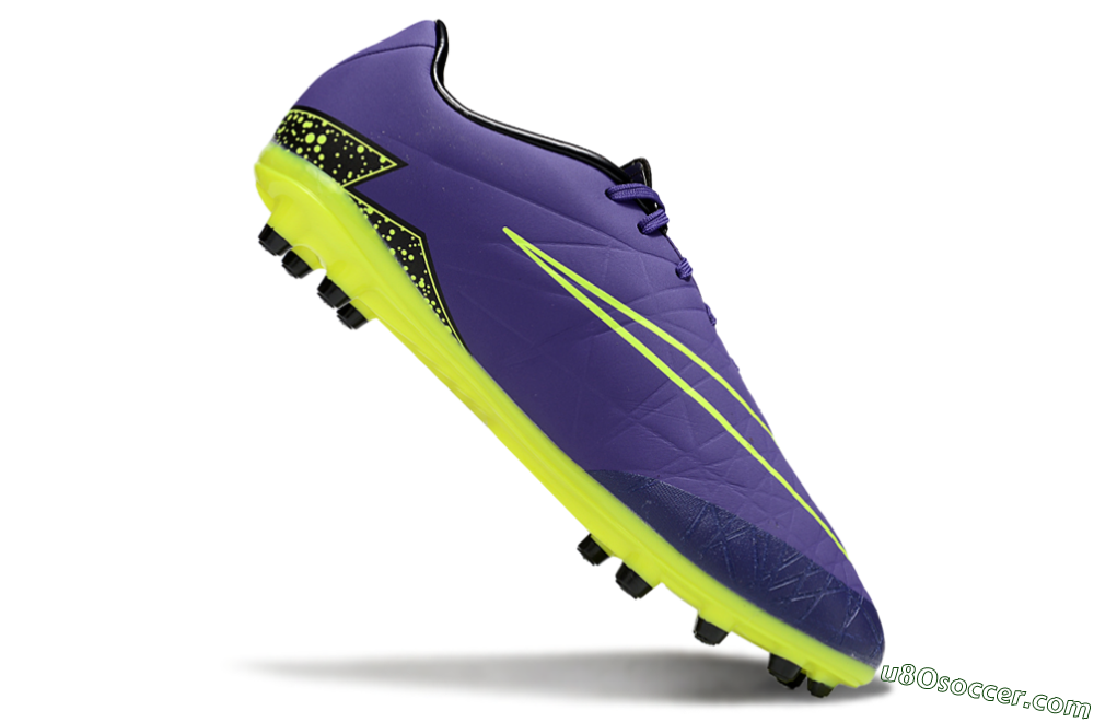Nike Hypervenom Phantom II FG Firm Ground Soccer Cleats - Blue/Black/Yellow 4