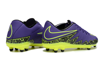 Nike Hypervenom Phantom II FG Firm Ground Soccer Cleats - Blue/Black/Yellow