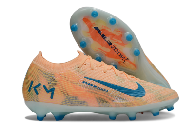 Nike Air Zoom Mercurial Vapor 16 Elite AG Artificial Grass Soccer Cleats - Pink/Blue/Yellow