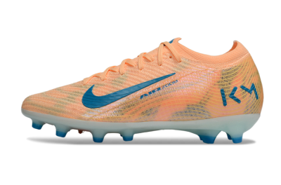 Nike Air Zoom Mercurial Vapor 16 Elite AG Artificial Grass Soccer Cleats - Pink/Blue/Yellow