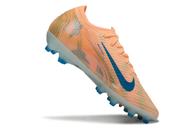 Nike Air Zoom Mercurial Vapor 16 Elite AG Artificial Grass Soccer Cleats - Pink/Blue/Yellow