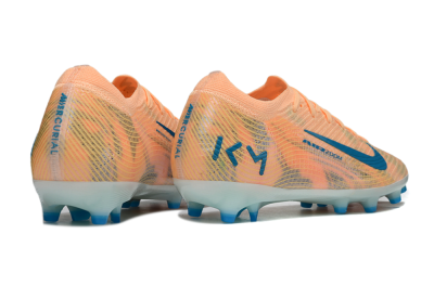 Nike Air Zoom Mercurial Vapor 16 Elite AG Artificial Grass Soccer Cleats - Pink/Blue/Yellow