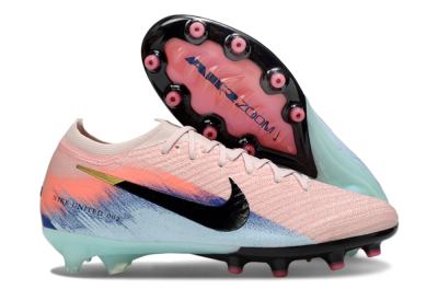 Nike Air Zoom Mercurial Vapor 16 Elite AG Artificial Grass Soccer Cleats - Pink/Black/Jade