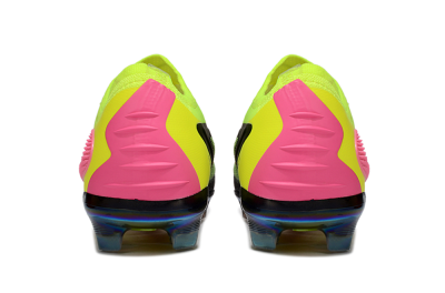 Nike Phantom 6 Elite Low FG Firm Ground Soccer Cleats - Yellow/Black/Pink