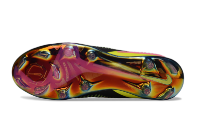 Nike Phantom 6 Elite Low FG Firm Ground Soccer Cleats - Yellow/Black/Pink