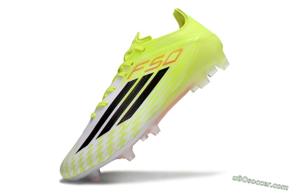 Adidas F50 Elite FG Firm Ground Soccer Cleats - Yellow/Black/Red 5