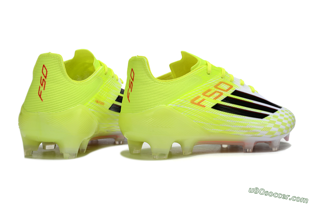 Adidas F50 Elite FG Firm Ground Soccer Cleats - Yellow/Black/Red 6