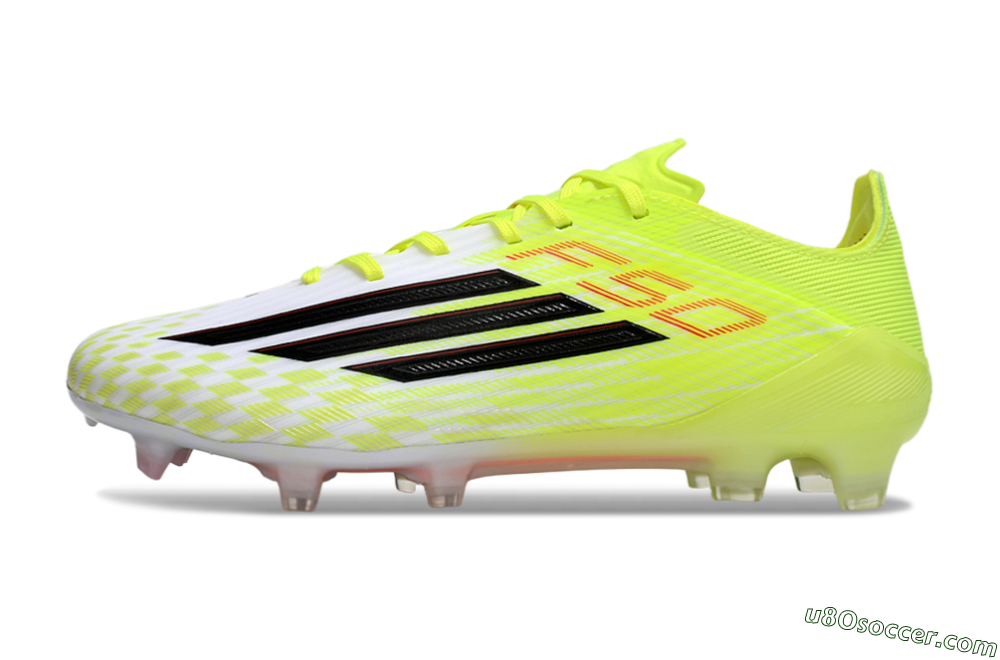 Adidas F50 Elite FG Firm Ground Soccer Cleats - Yellow/Black/Red 2