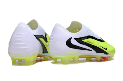 Nike Phantom 6 Elite Low FG Firm Ground Soccer Cleats - Yellow/Black/White