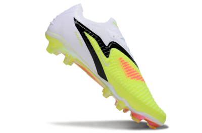 Nike Phantom 6 Elite Low FG Firm Ground Soccer Cleats - Yellow/Black/White