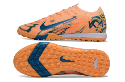 Nike Air Zoom Mercurial Vapor 16 Elite TF Artificial Turf Soccer Shoes - Pink/Blue/Yellow